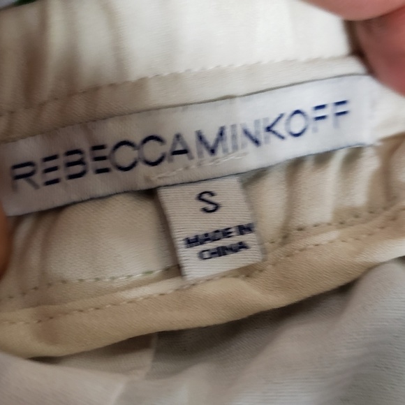 Rebecca Minkoff Valencia Palm Print Silk Shorts - Picture 7 of 7